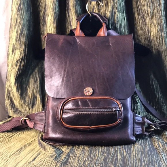 Hand Crafted Handbags - 🎉🎉🎉SOLD Large Leather Backpack